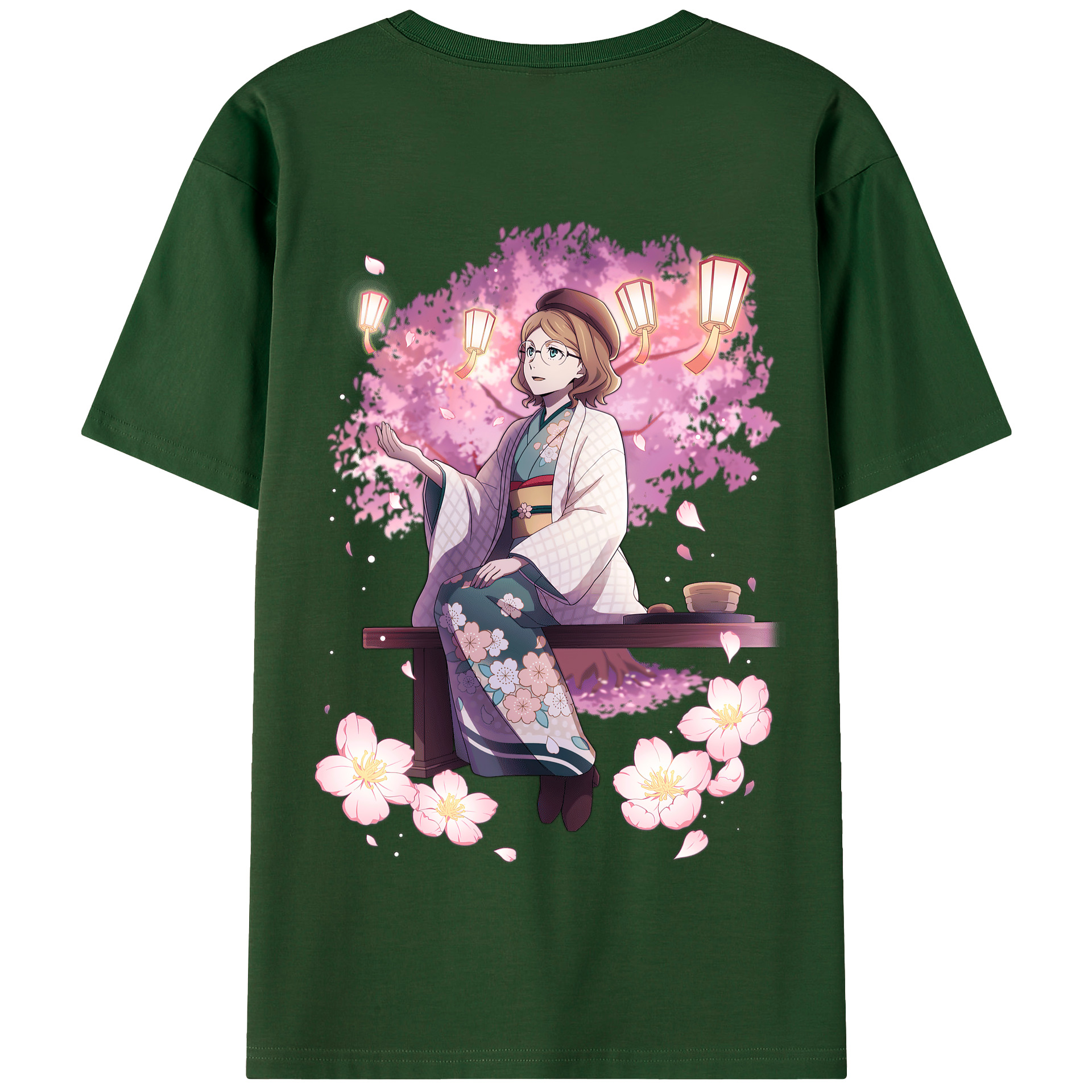 （画像用） 文豪ストレイドッグス Bungo Stray Dogs 綿100％半袖Tシャツ（背面プリント）
